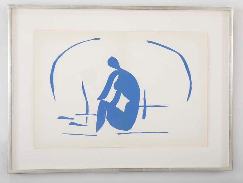 Henri Matisse Supervised Lithograph from His Original Cut Paper Maquette
