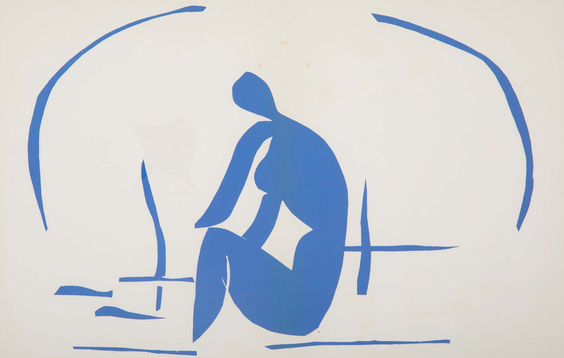 Henri Matisse Supervised Lithograph from His Original Cut Paper Maquette