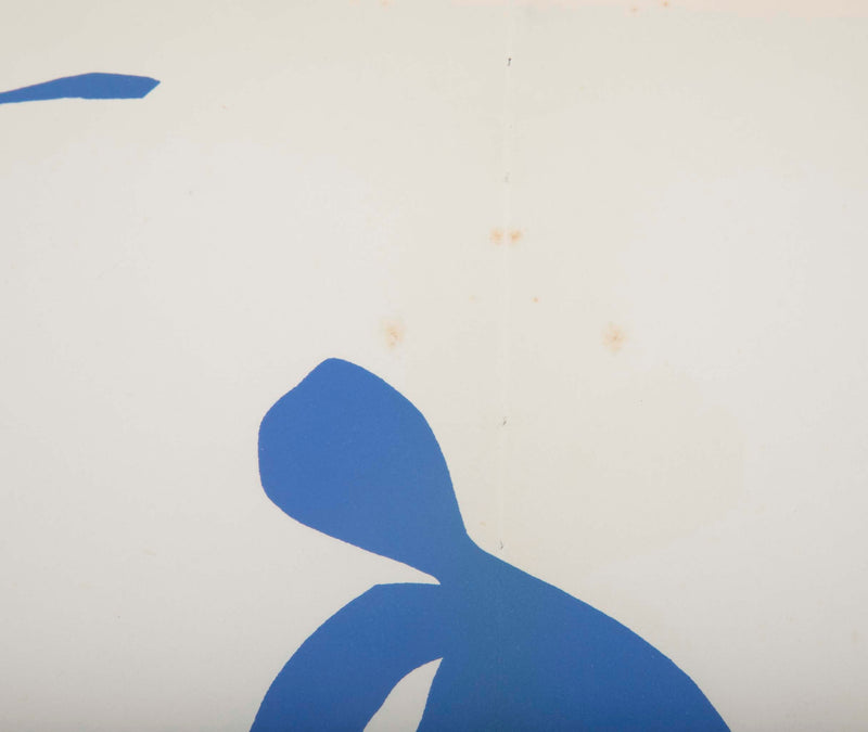 Henri Matisse Supervised Lithograph from His Original Cut Paper Maquette