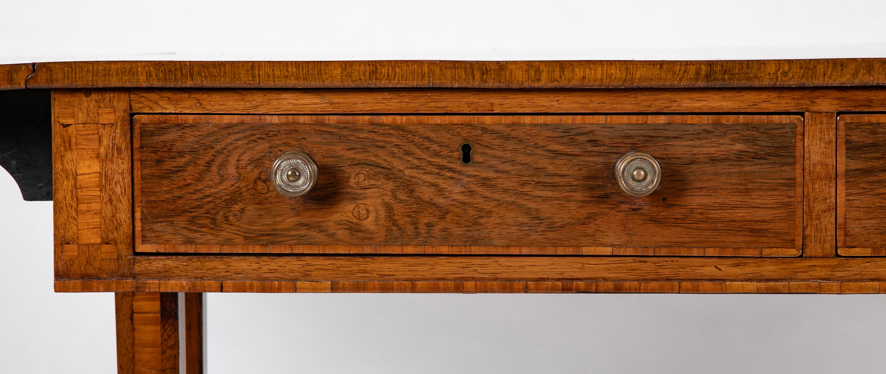 English Regency Rosewood Sofa Table Attributed to Gillows