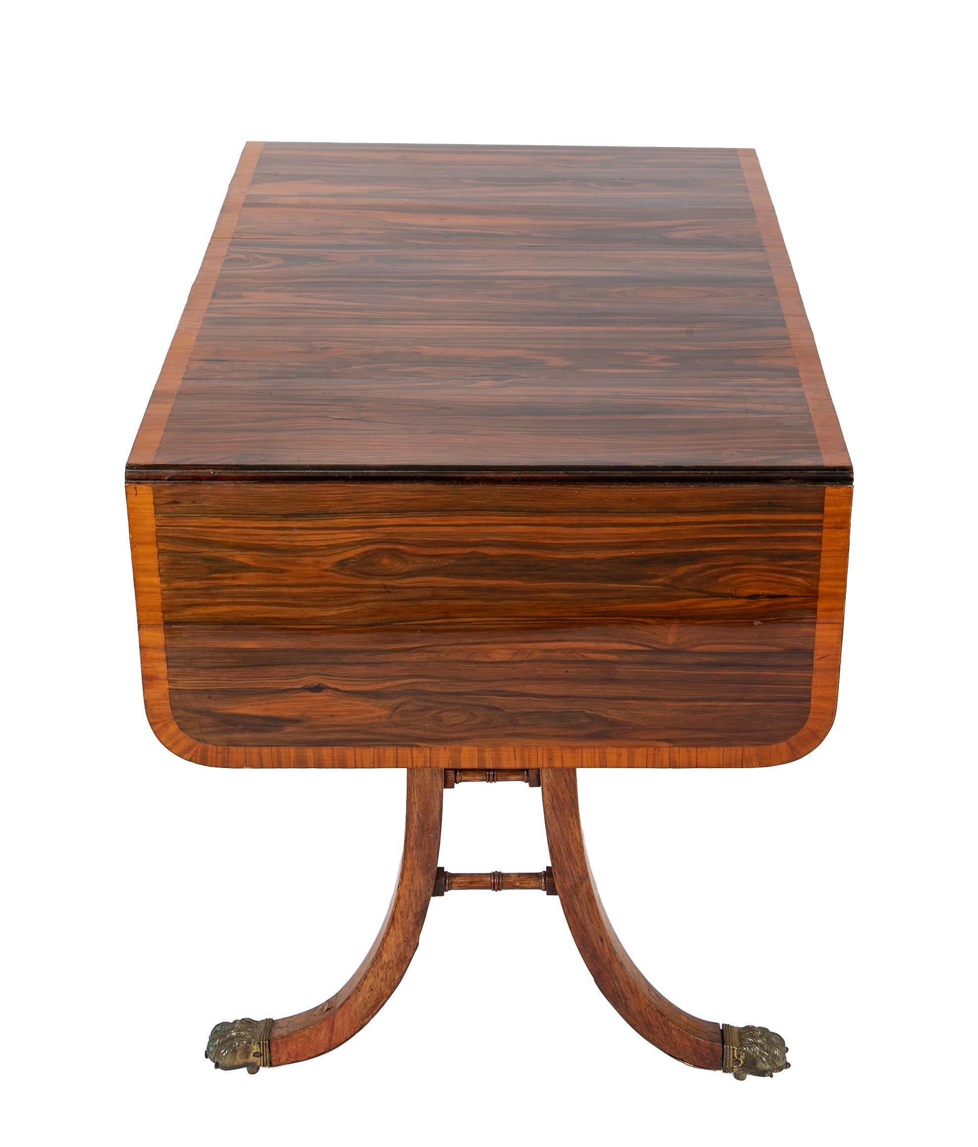 English Regency Rosewood Sofa Table Attributed to Gillows