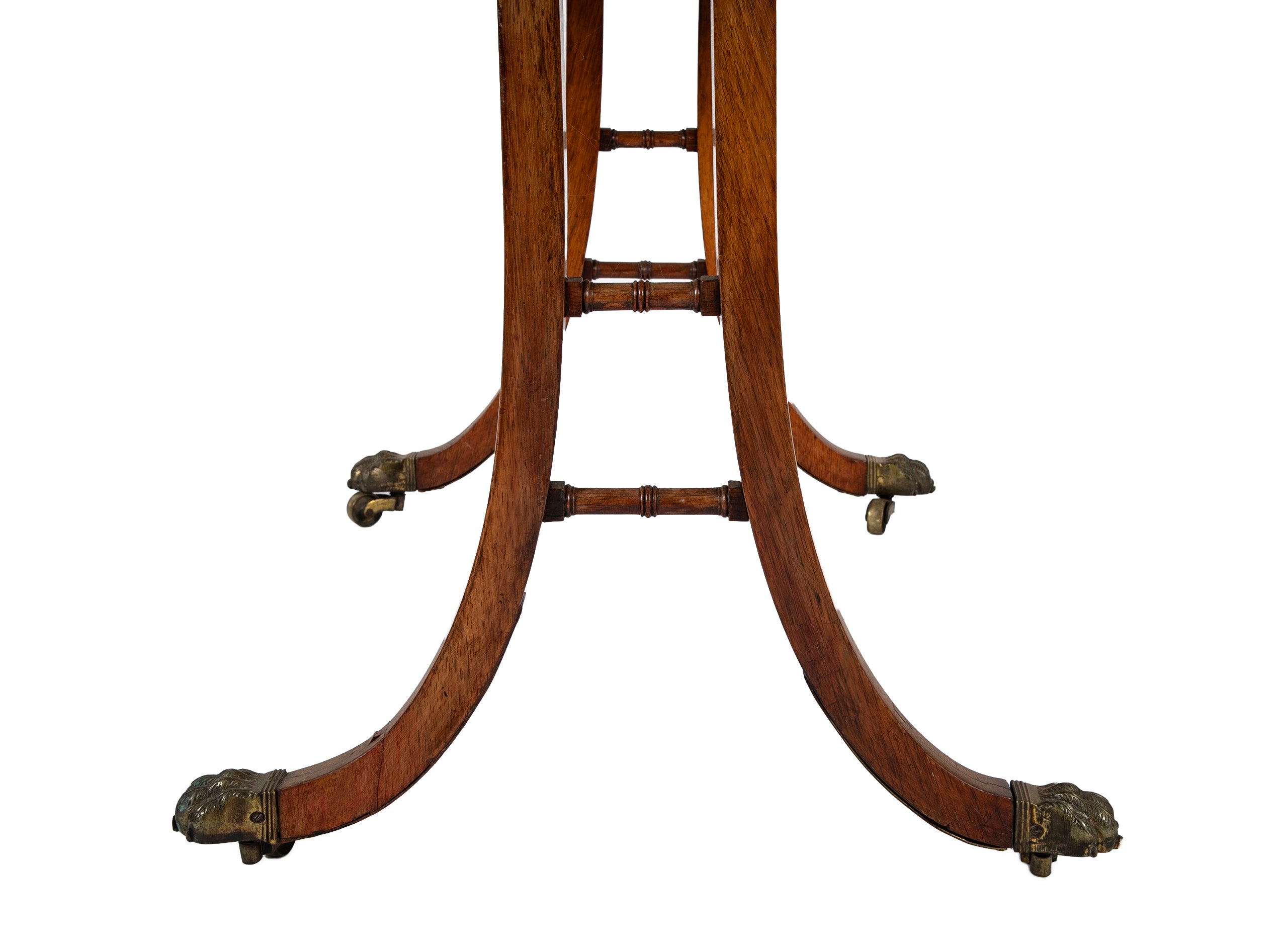 English Regency Rosewood Sofa Table Attributed to Gillows