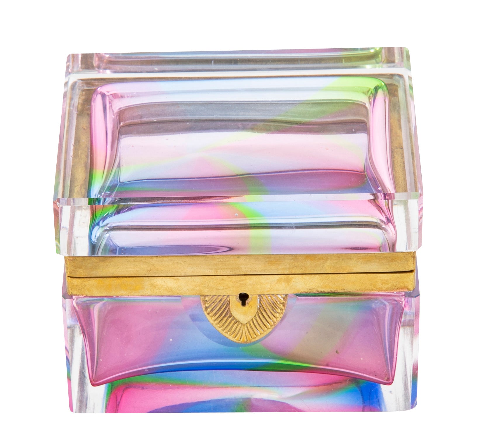Mid-Century French Rainbow Class Box