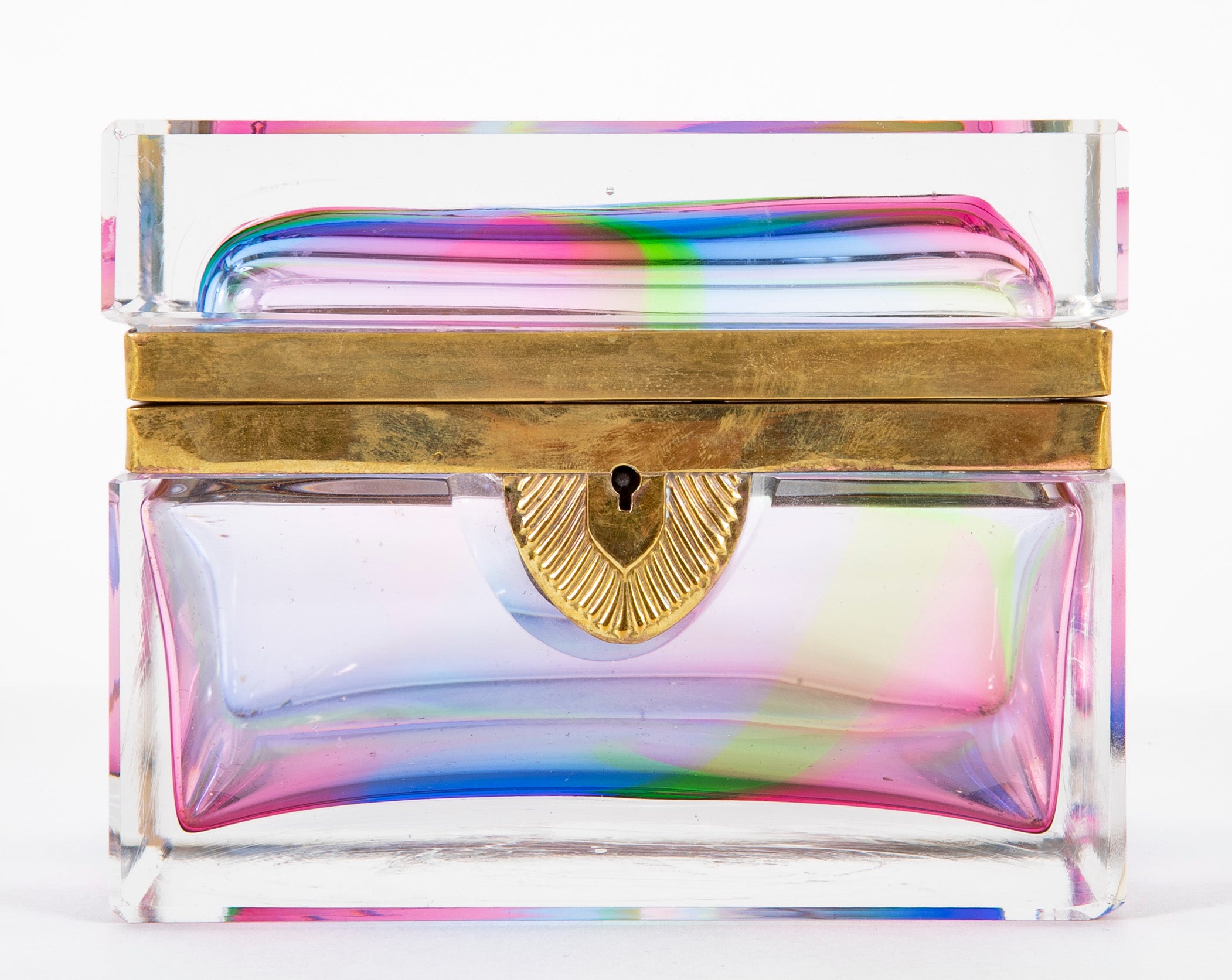 Mid-Century French Rainbow Class Box