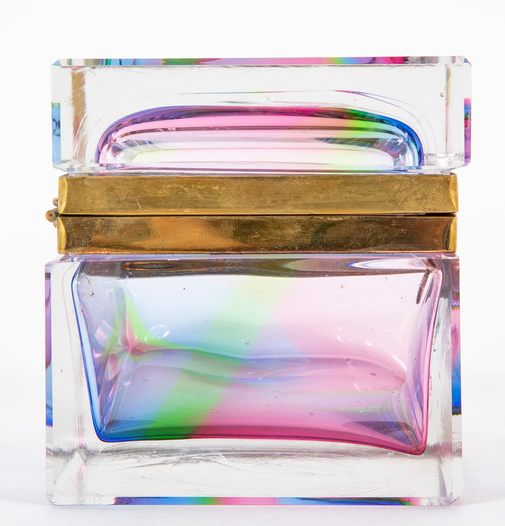 Mid-Century French Rainbow Class Box
