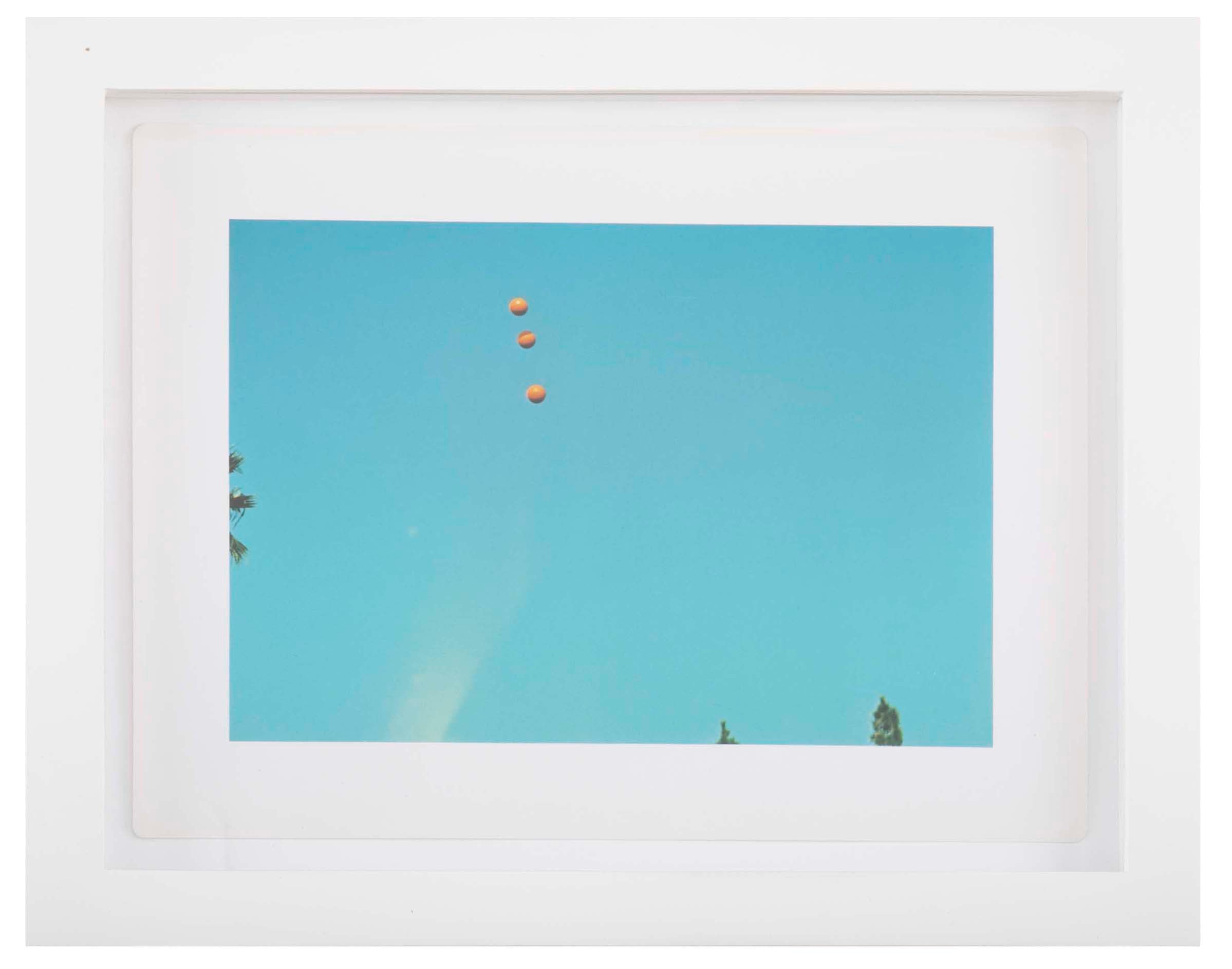 John Baldessari "Throwing Three Balls in the Air to get a Straight Line" , 1973