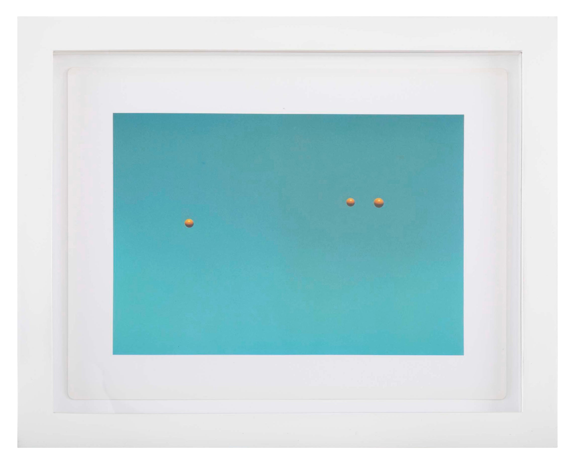 John Baldessari "Throwing Three Balls in the Air to get a Straight Line" , 1973