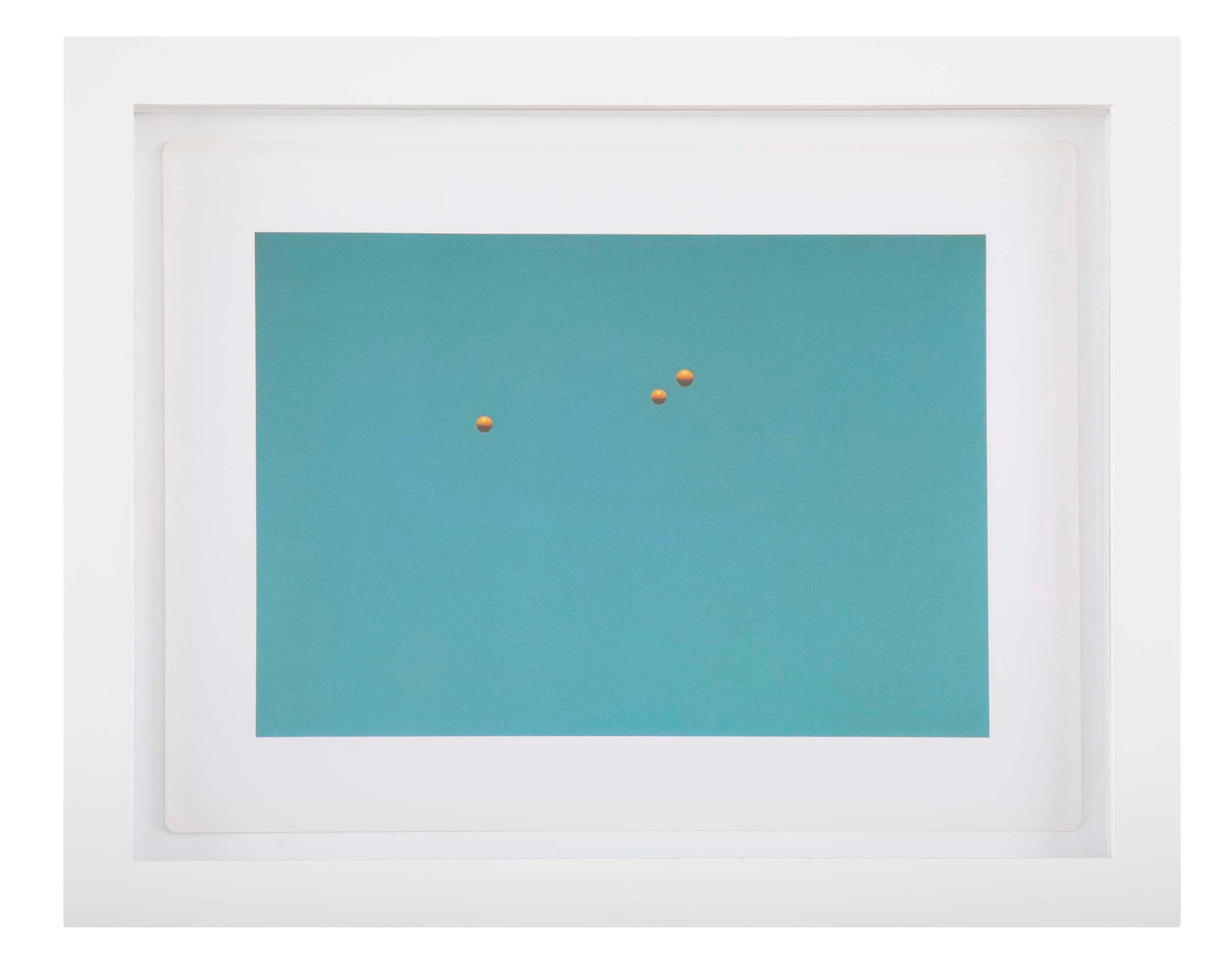 John Baldessari "Throwing Three Balls in the Air to get a Straight Line" , 1973
