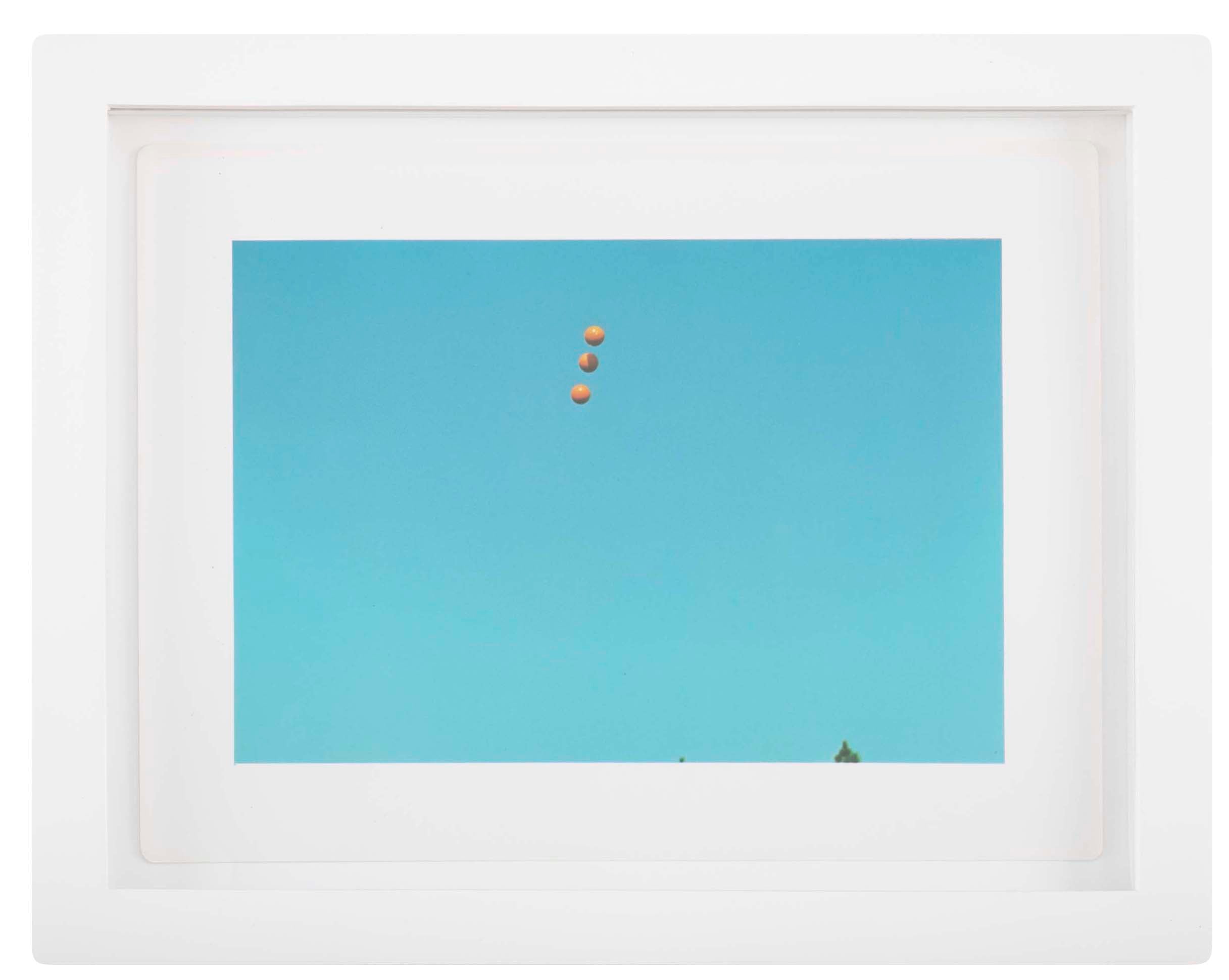 John Baldessari "Throwing Three Balls in the Air to get a Straight Line" , 1973