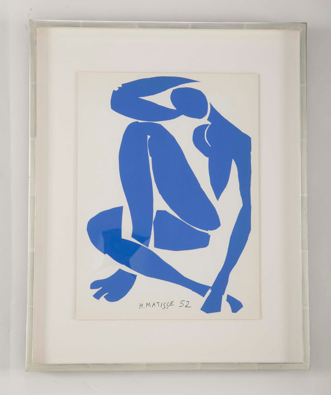Henri Matisse Supervised Lithograph from his Original Cut Paper Maquette