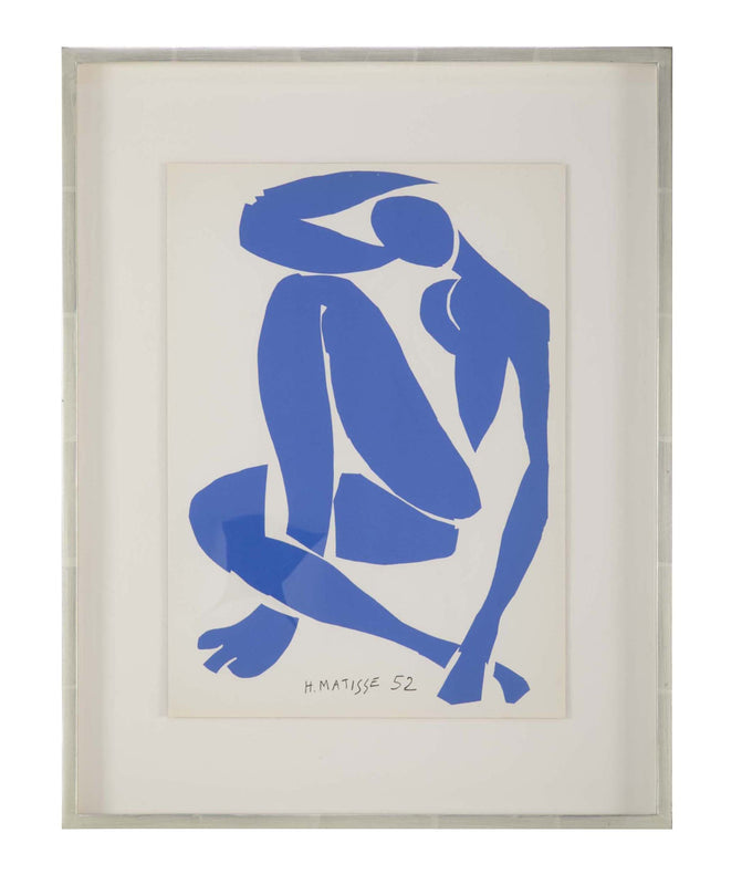 Henri Matisse Supervised Lithograph from his Original Cut Paper Maquette