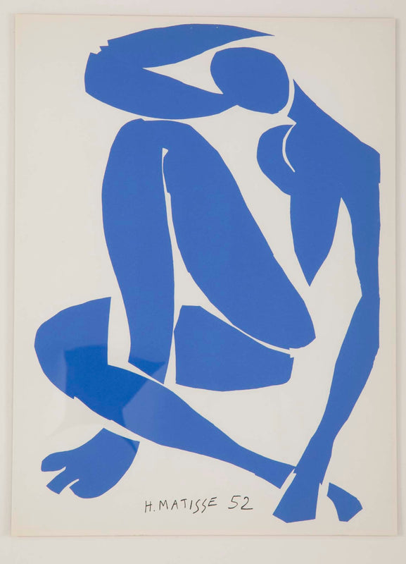 Henri Matisse Supervised Lithograph from his Original Cut Paper Maquette