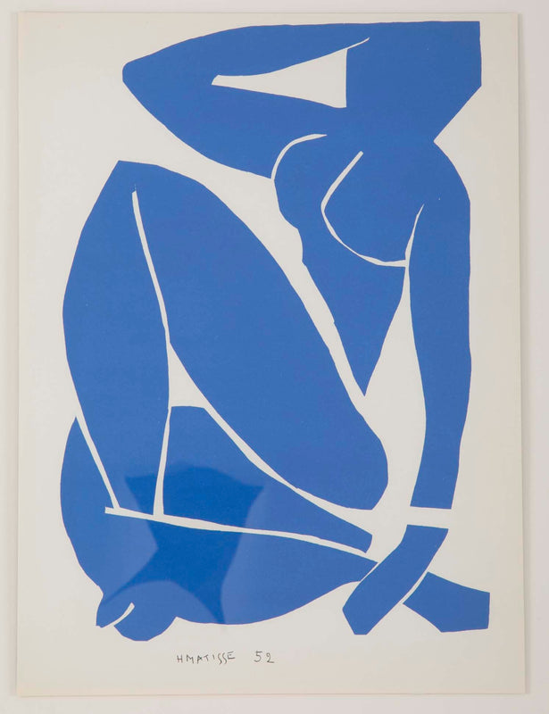 Henri Matisse Supervised Lithograph from his Original Cut Paper Maquette
