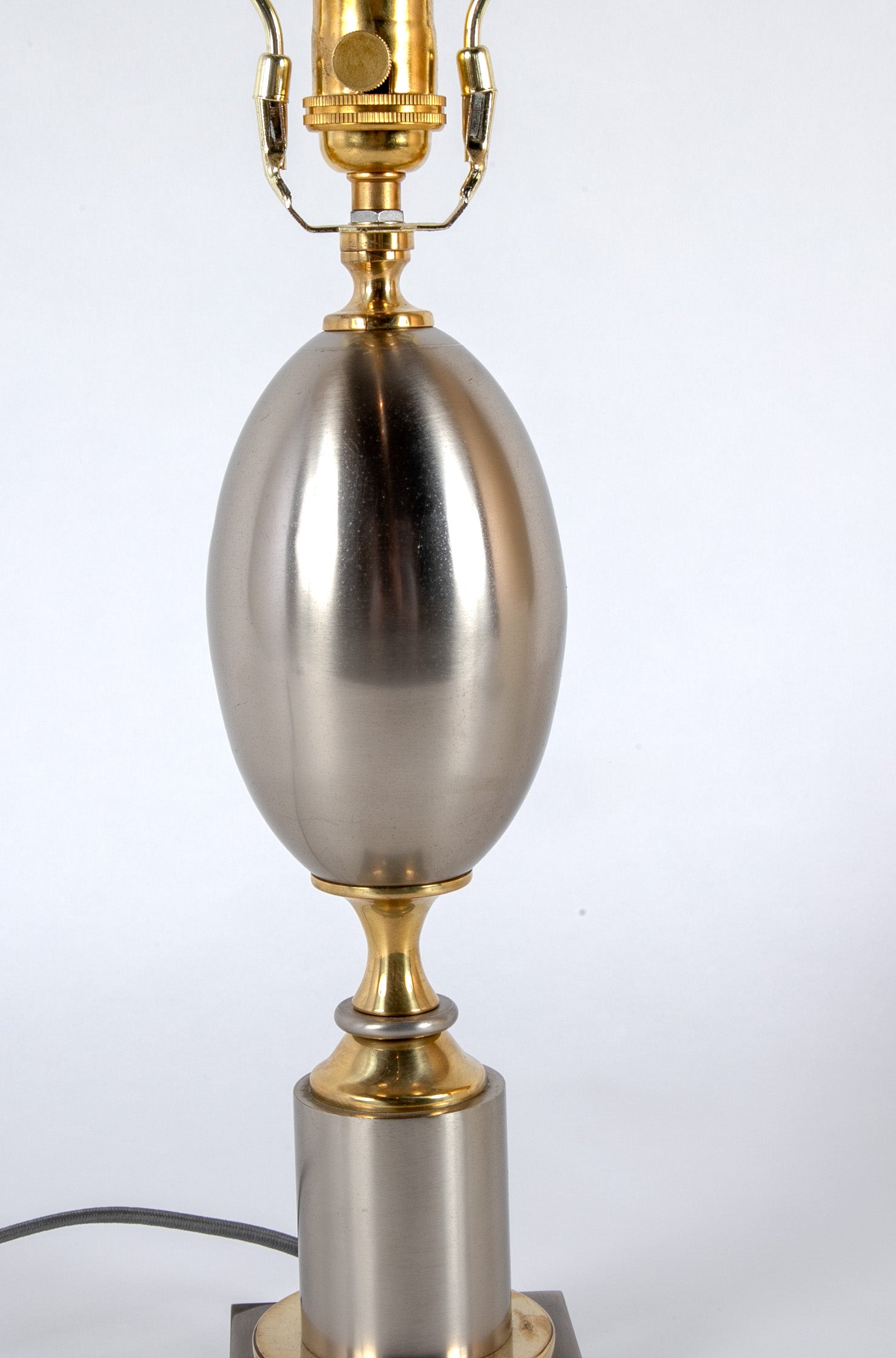 Pair of Neoclassical Lamps Attributed to Maison Charles
