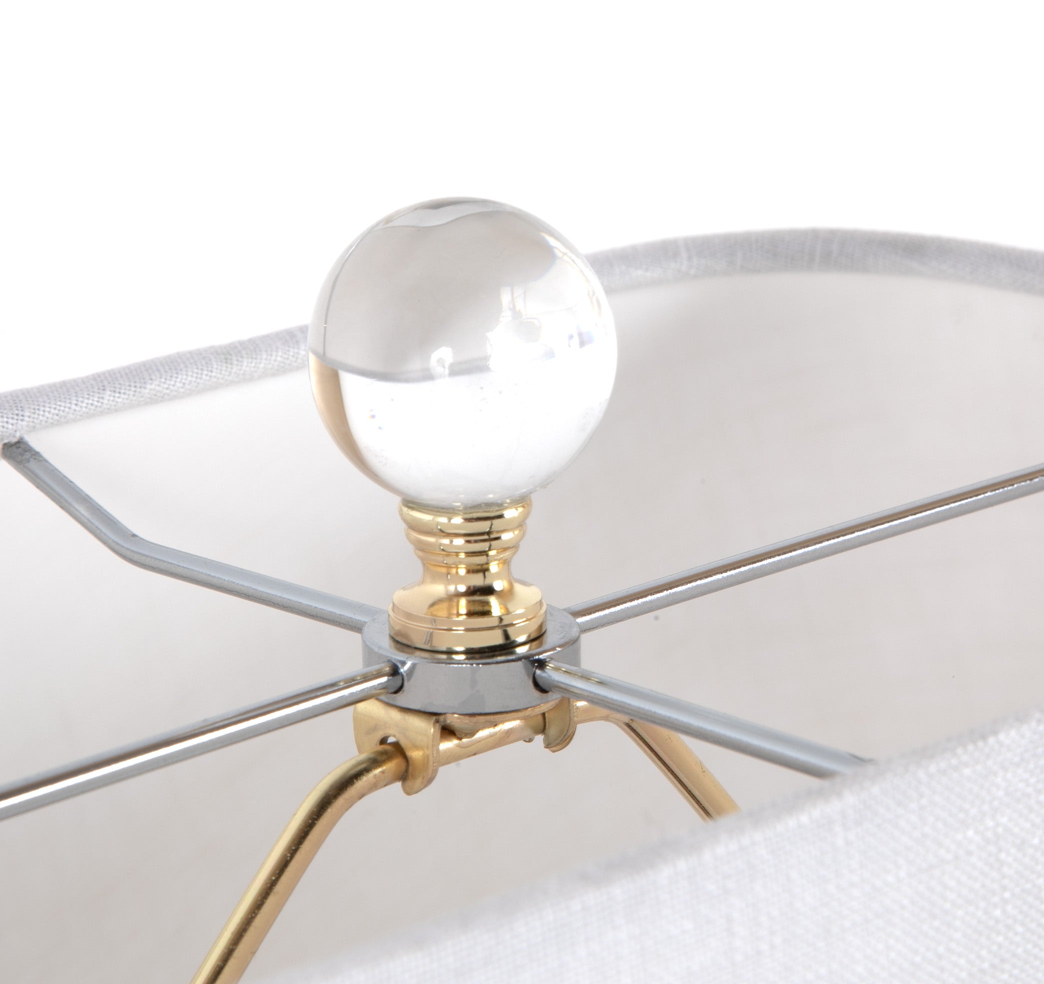 A Metal & Black Painted Plexiglass Square Lamp by Philippe Jean