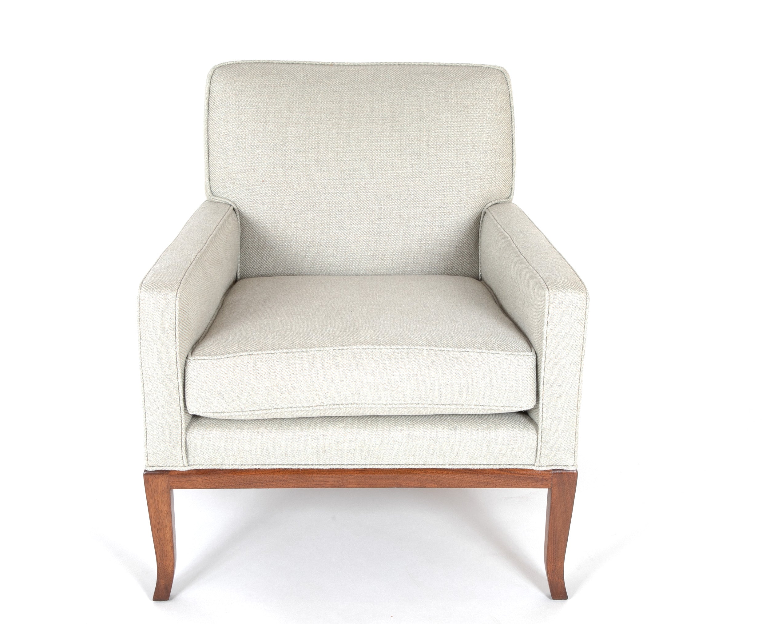 Upholstered Armchair in the Manner of T.H Robsjohn-Gibbings