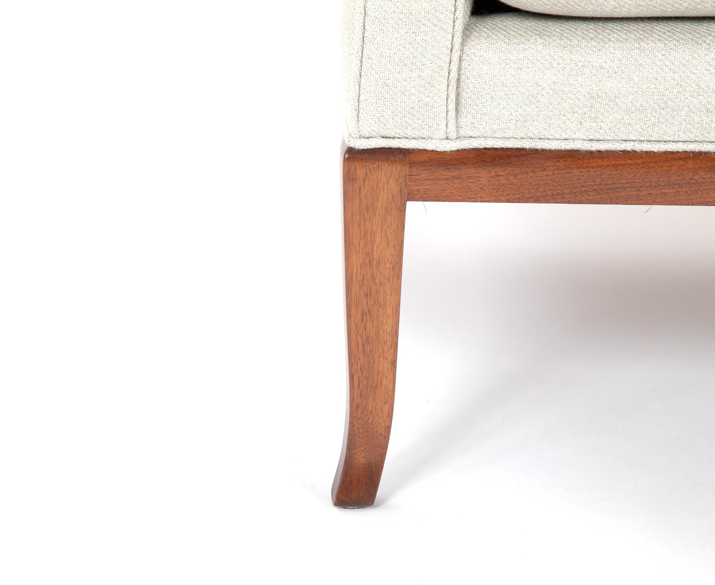 Upholstered Armchair in the Manner of T.H Robsjohn-Gibbings