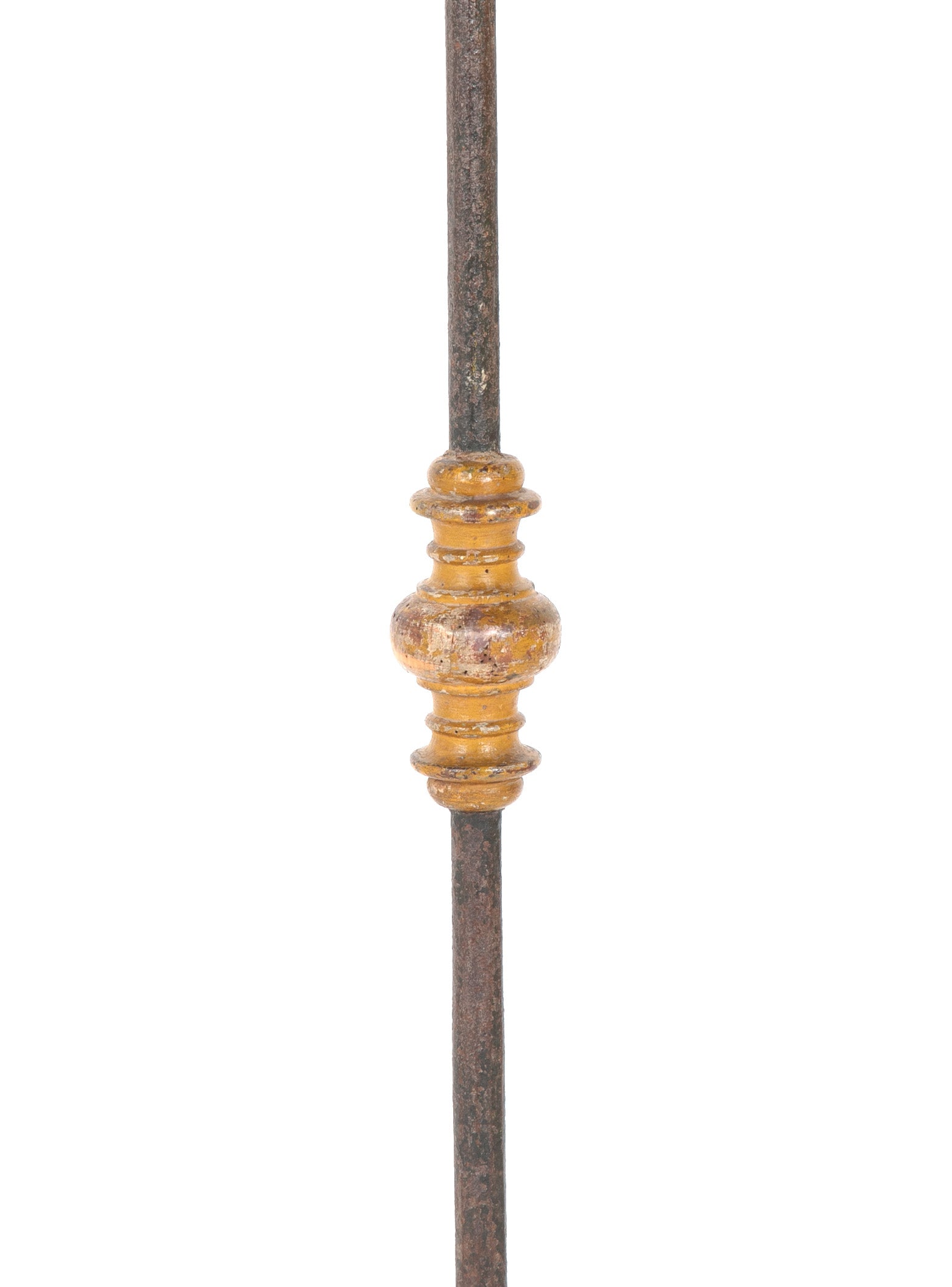 Wrought Iron Pricket Candlestick