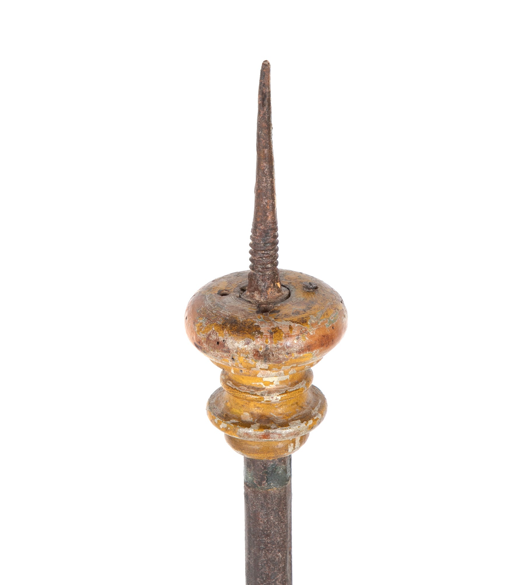 Wrought Iron Pricket Candlestick