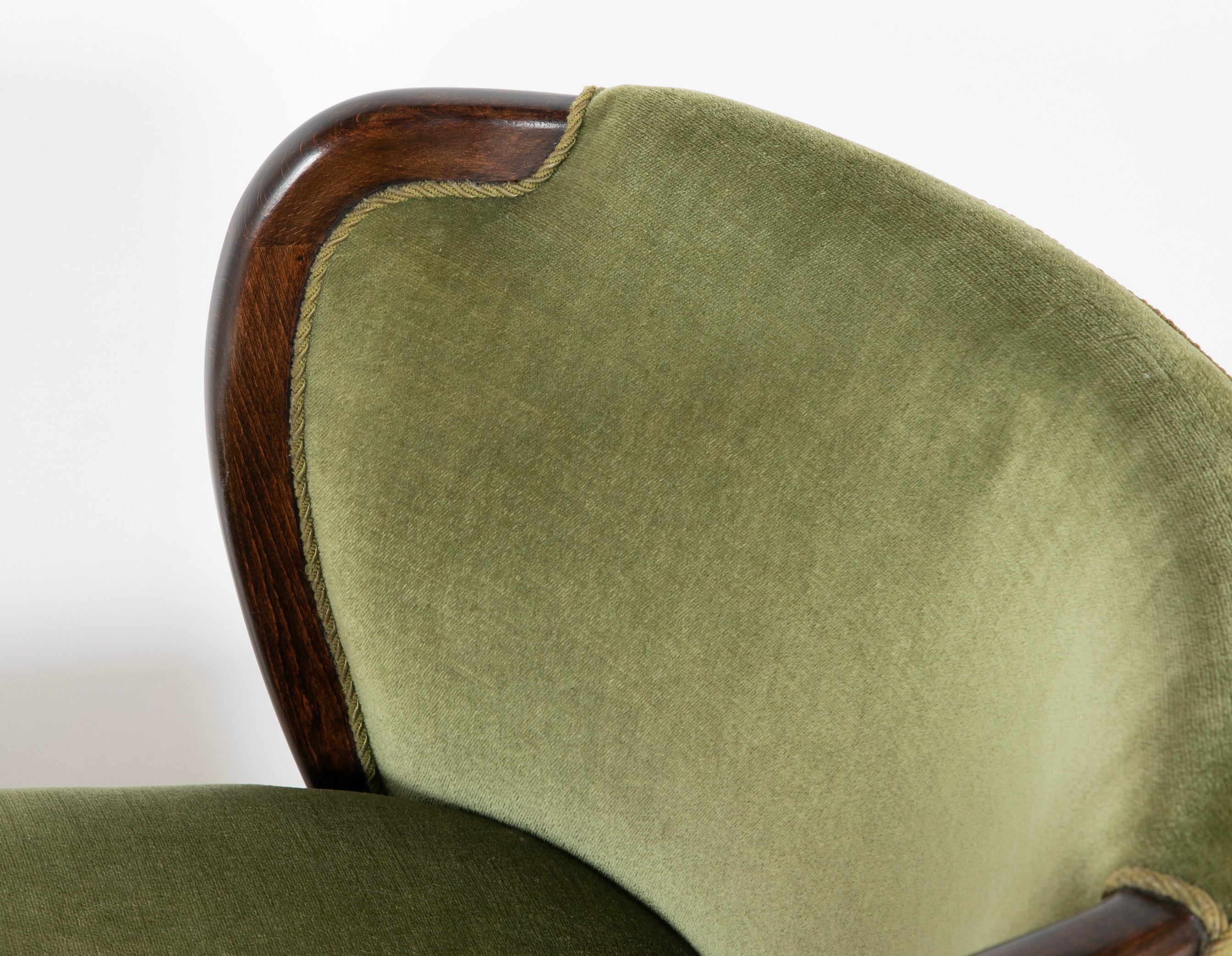 Stained Beech Easy Chair Probably Slagelse Mobelvaerk