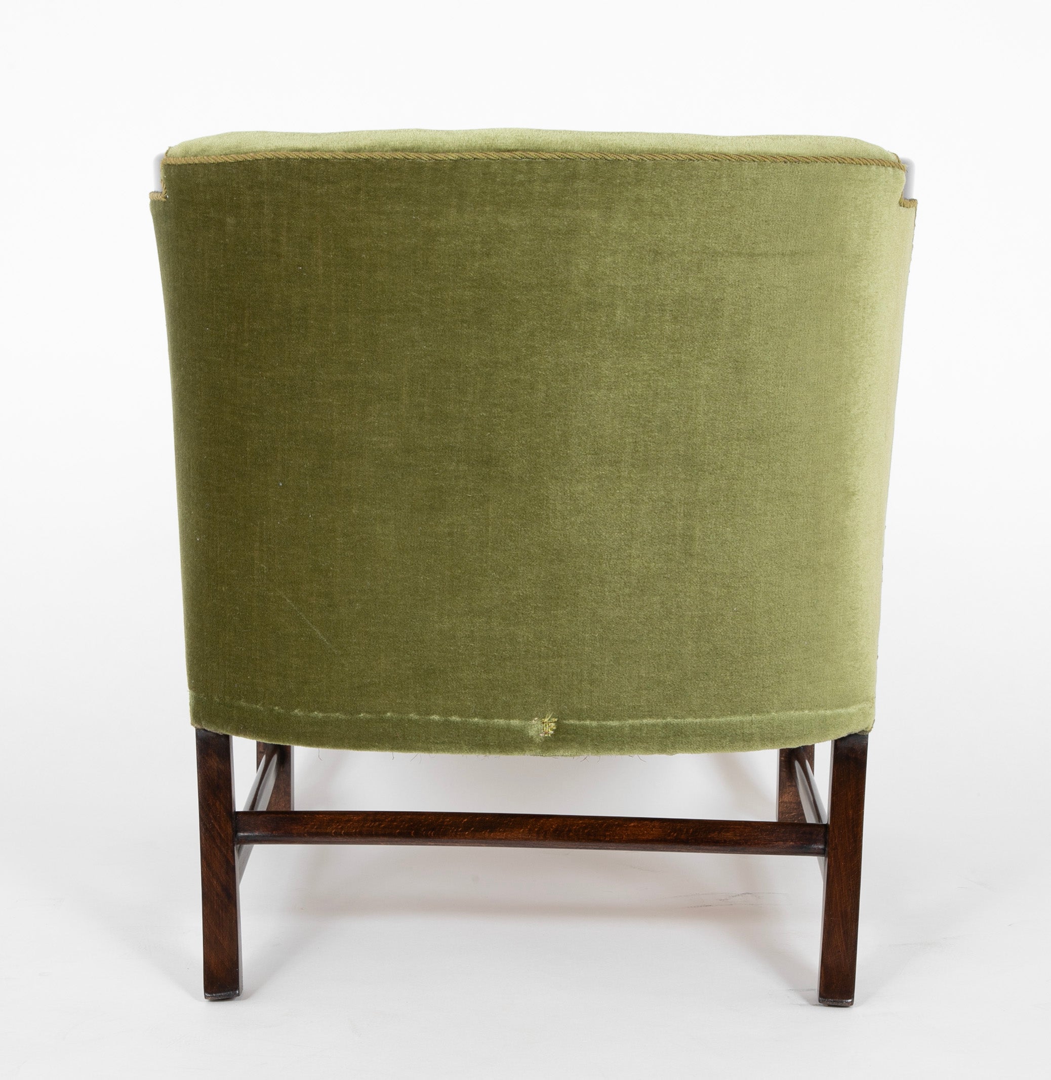 Stained Beech Easy Chair Probably Slagelse Mobelvaerk