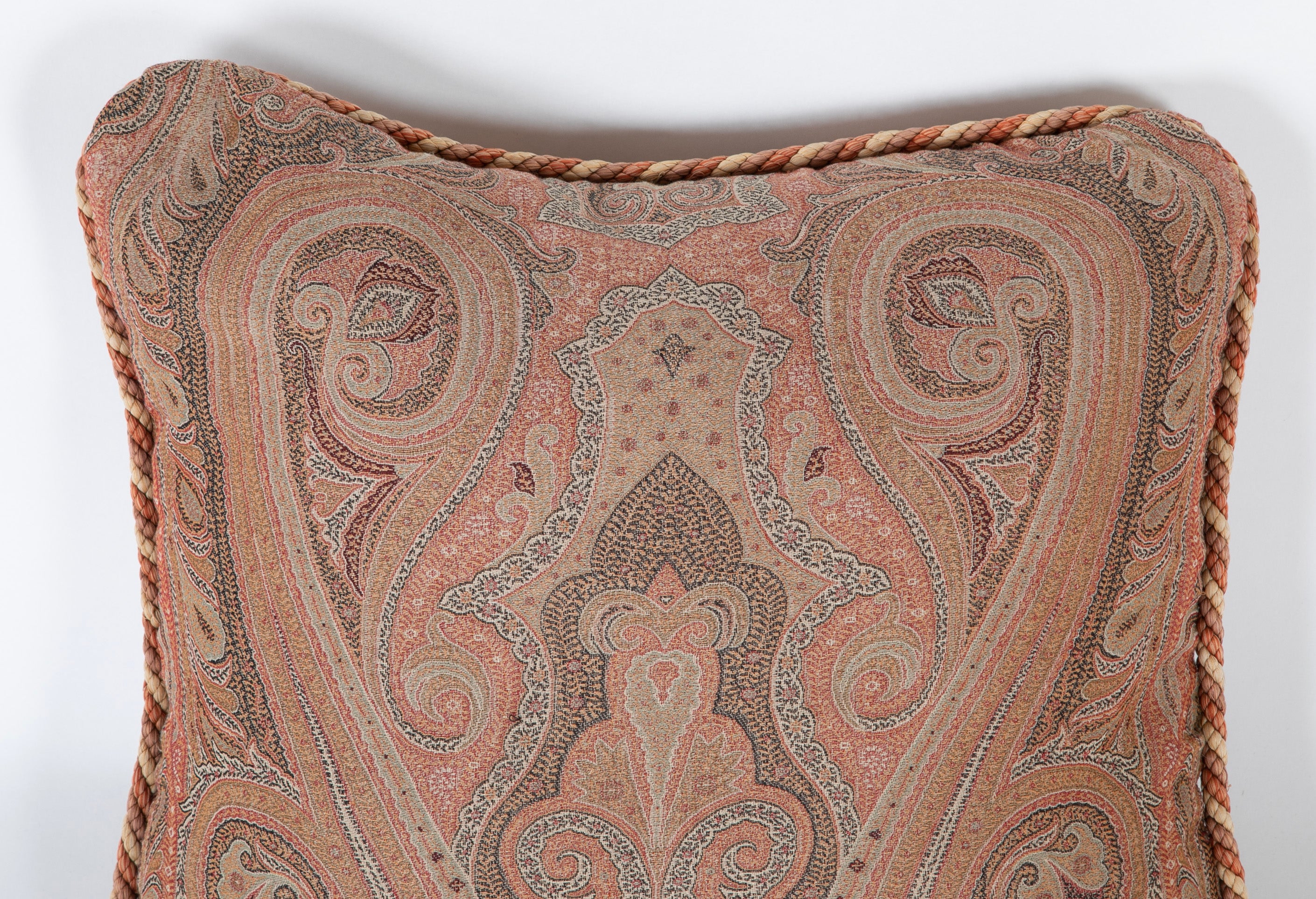 Pair of ETRO Paisley Pillows - Also Priced Individually