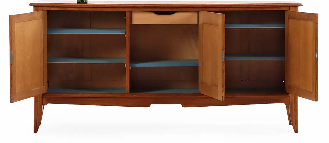 French Oak Sideboard in the Manner of Charles Dudouyt