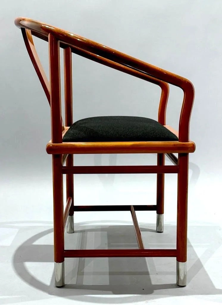 Mahogany Ming Style Armchair by Brueton