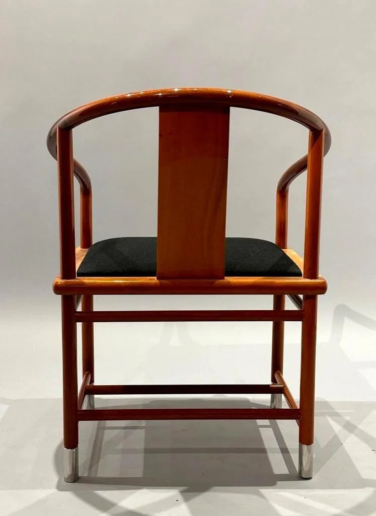 Mahogany Ming Style Armchair by Brueton