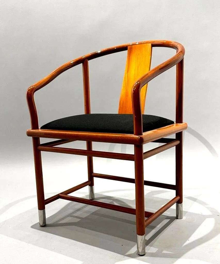 Mahogany Ming Style Armchair by Brueton