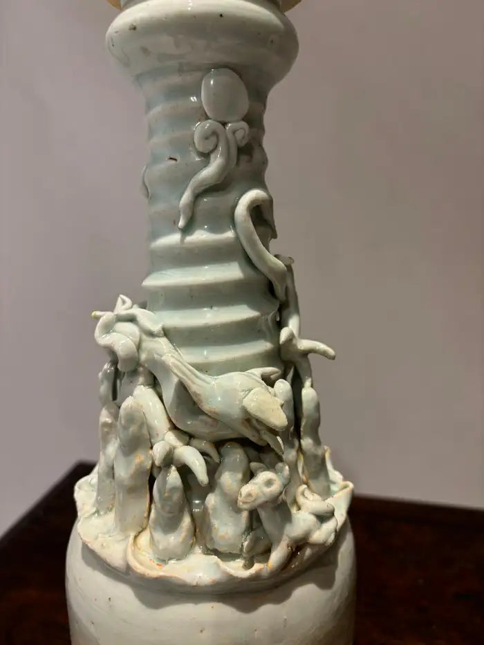 Chinese Glazed Porcelain Urns, Song Dynasty 12th Century