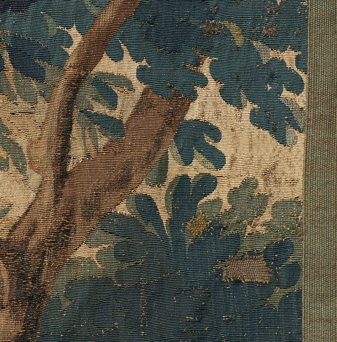 Antique Franco-Flemish Verdure Tapestry