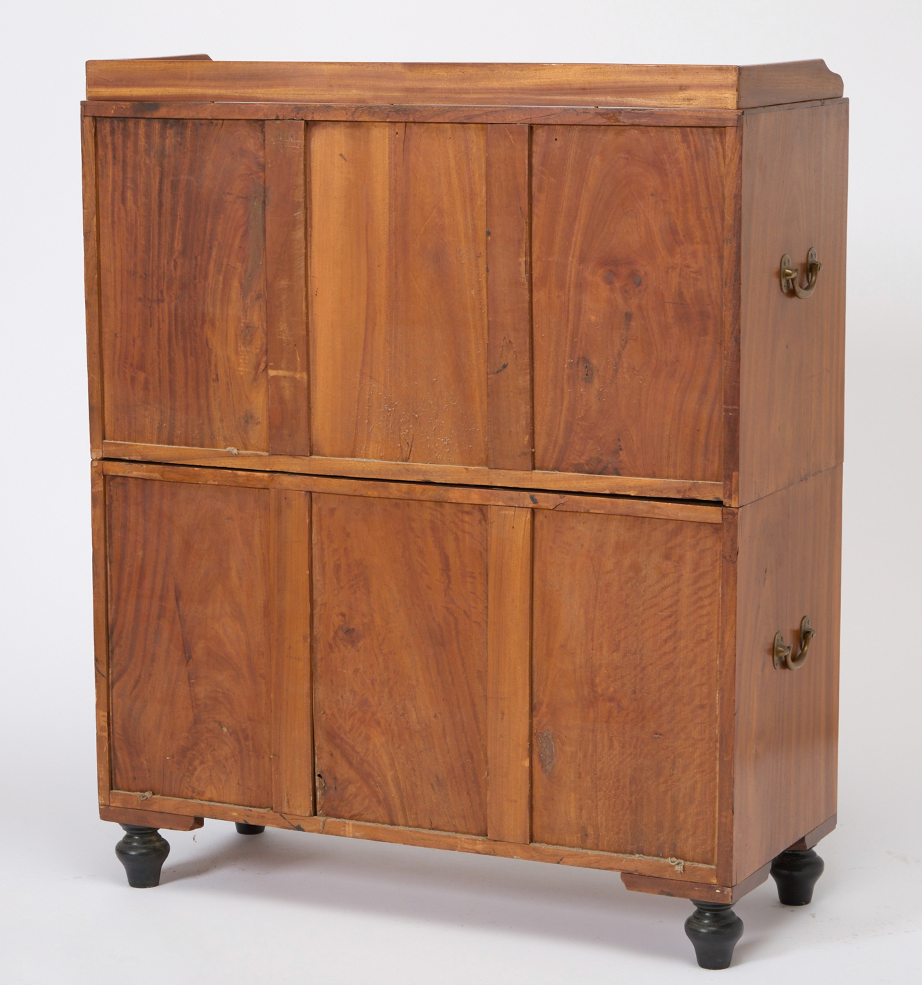 British Colonial Campaign Chest of Drawers
