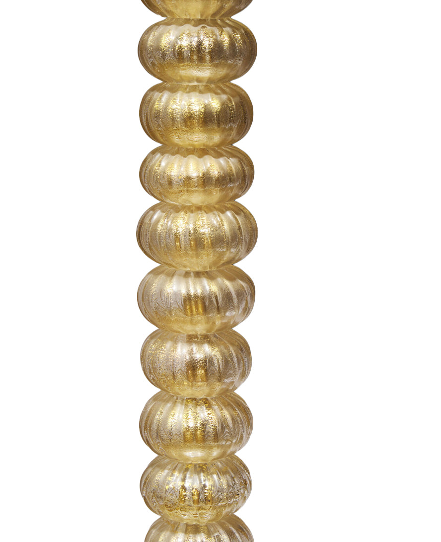 Attributed to Seguso Vetri D'Arte Blown Glass Round Lantern, c. 1935