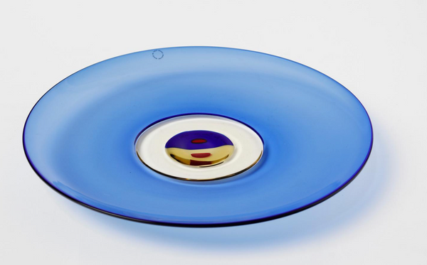Tapio Wirkkala for Venini Murano Glass Plate on Stand – Avery