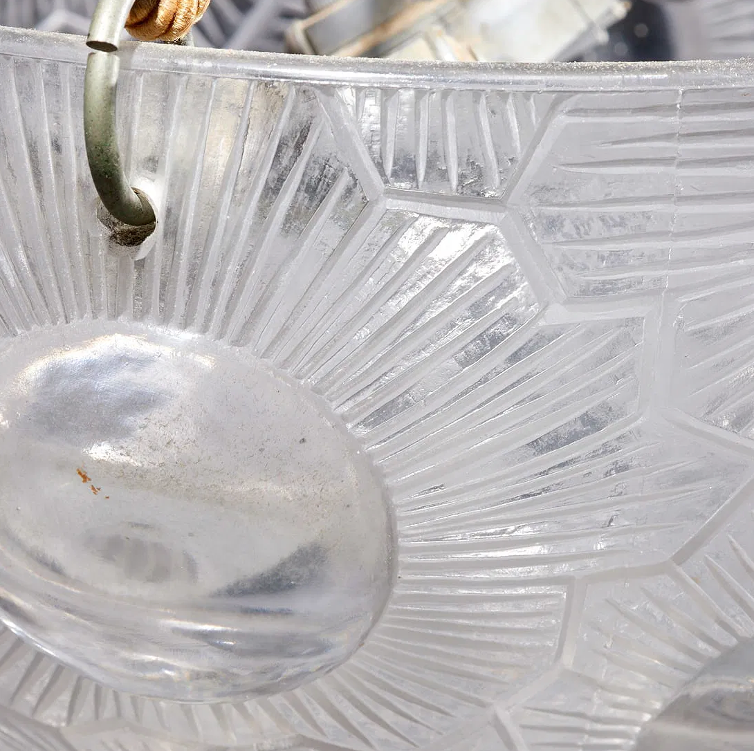 Rene Lalique 'Soleil' Plafonnier