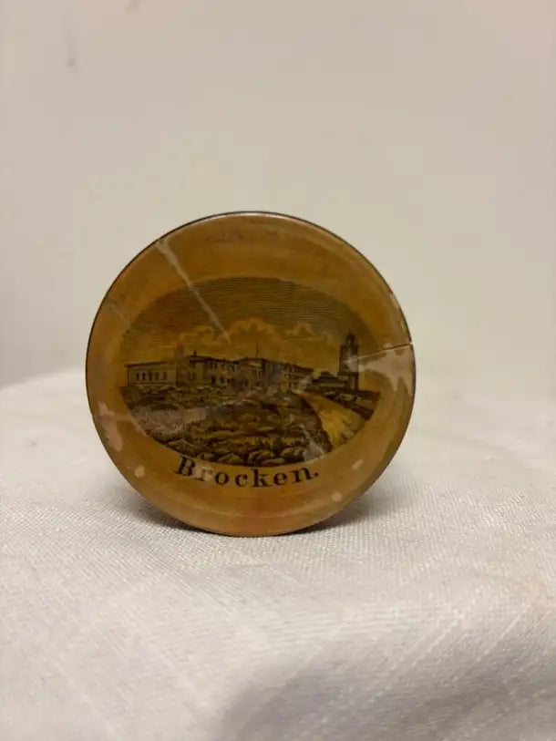 19th Century German Dice Gambling Game, Brocken Hotel
