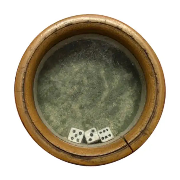 19th Century German Dice Gambling Game, Brocken Hotel