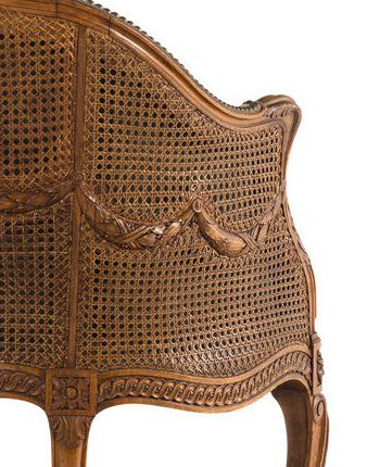 Louis XVI style Carved Beechwood Armchair
