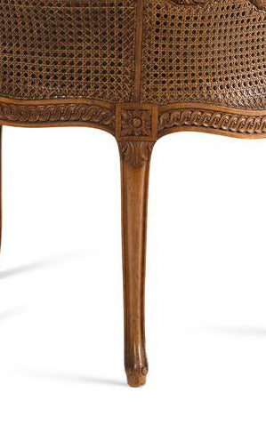 Louis XVI style Carved Beechwood Armchair