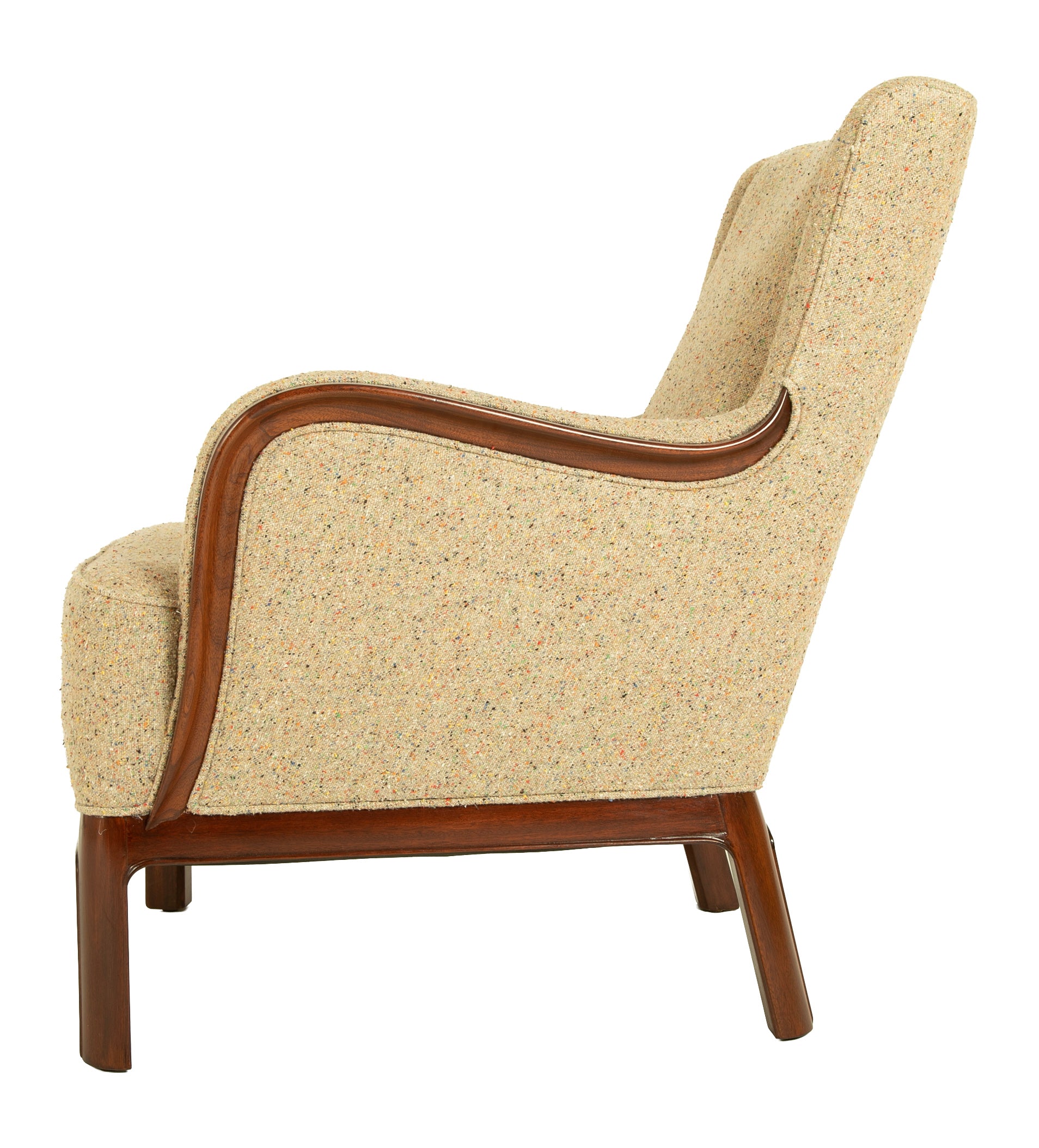 Frits Henningsen Mahogany Chair in BDDW fabric