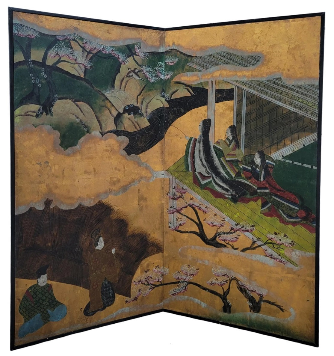 Japanese Byōbu Kanō School Screen