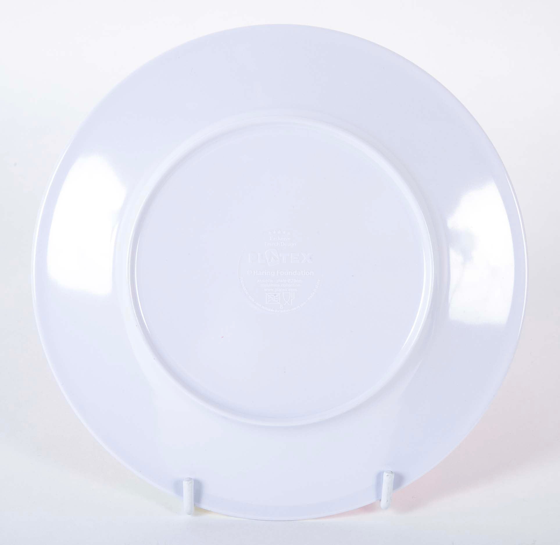 Set of 6 Keith Haring Melamine Plates - Also Priced Individually