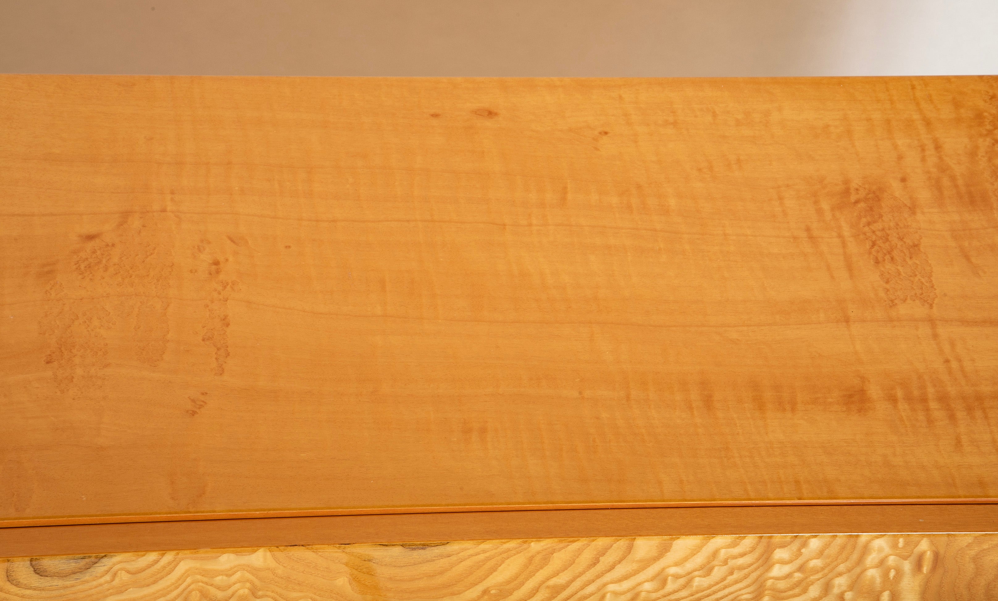 Italian "Giorgio Collection" Burr Satinwood Dresser