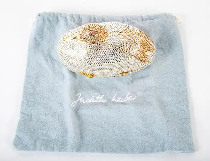 Judith Lieber Minaudiere in the Form of a Resting Duck