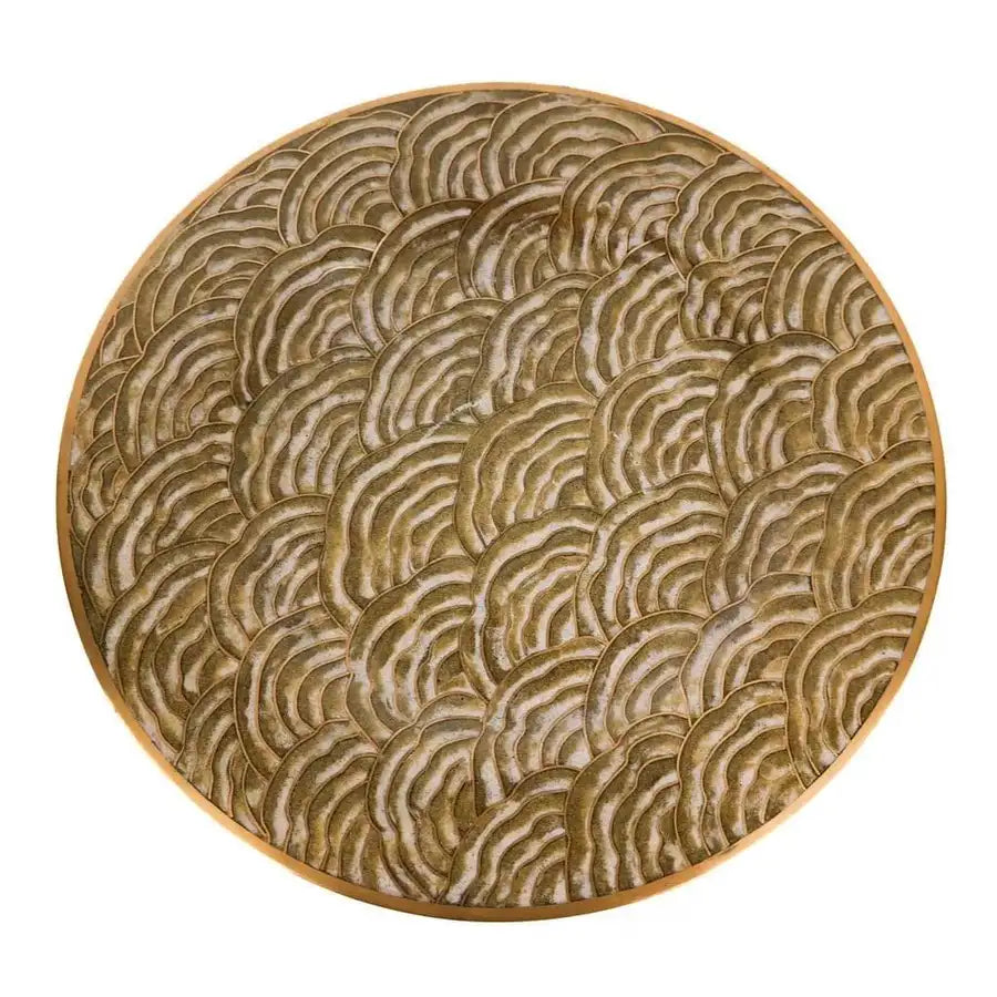 Asian Art Déco Cloisonné Charger or Bowl