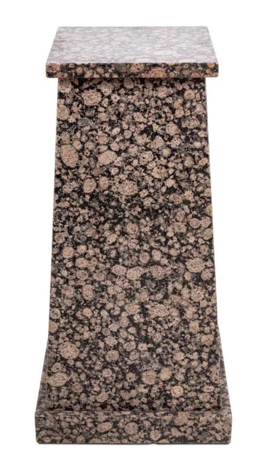 Gilded Age Pink Granite Pedestal