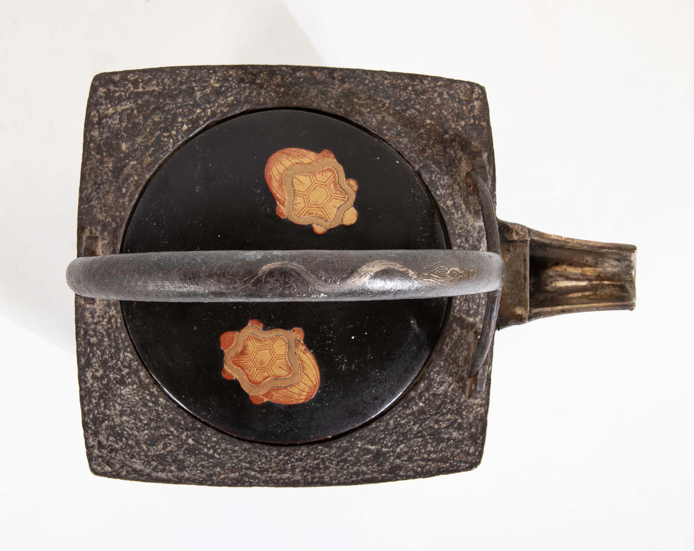 Late Edo / Early Meiji Era Japanese Iron Sake Warmer