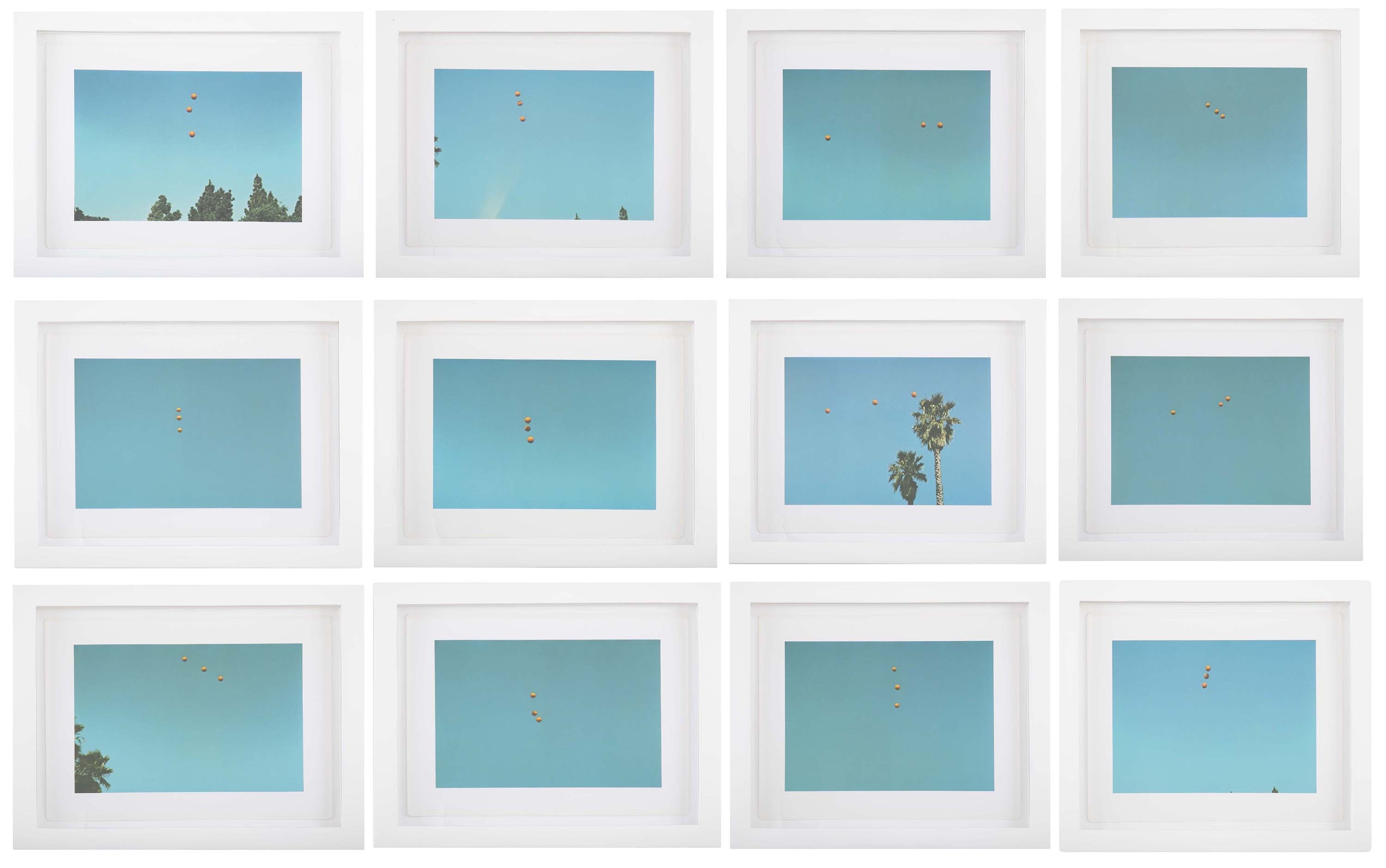 John Baldessari "Throwing Three Balls in the Air to get a Straight Line" , 1973