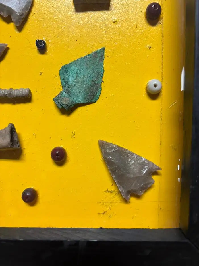 Arrowhead Collection, Eastern Woodlands Indians Artifacts, Stone, Copper, Bone